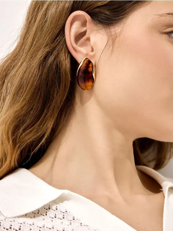 Mohito Mohito - Висящи обеци - кафяво