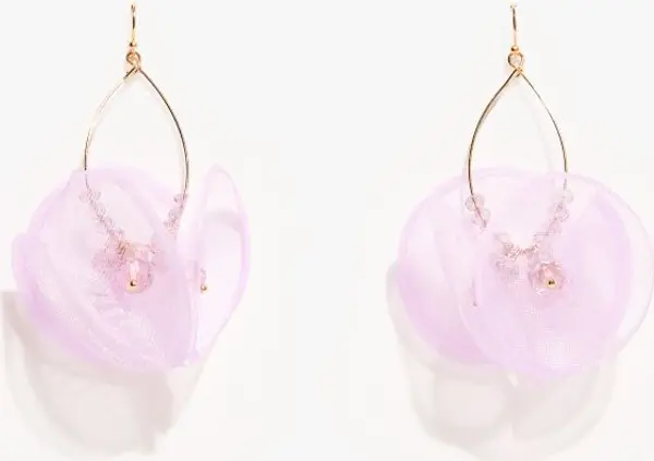 Mohito Mohito - Висящи обеци - лилаво
