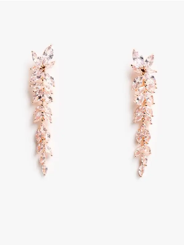 Mohito Mohito - Висящи обеци - златно