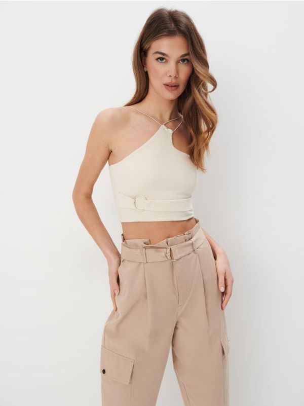 Mohito Mohito - Втален топ - кремaво