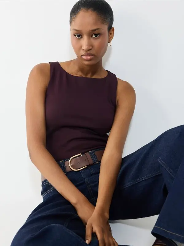 Mohito Mohito - Втален топ - тъмно лилаво