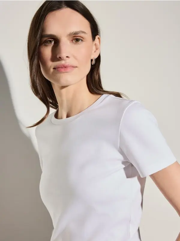 Mohito Mohito - Вталена тениска - бяло