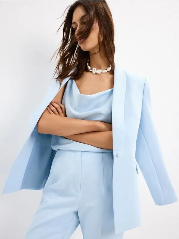 Mohito Mohito - Вталено сако - син