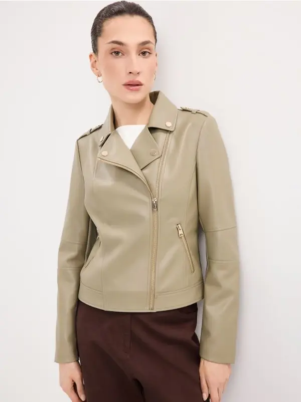 Mohito Mohito - Яке байкър - маслинено зелено