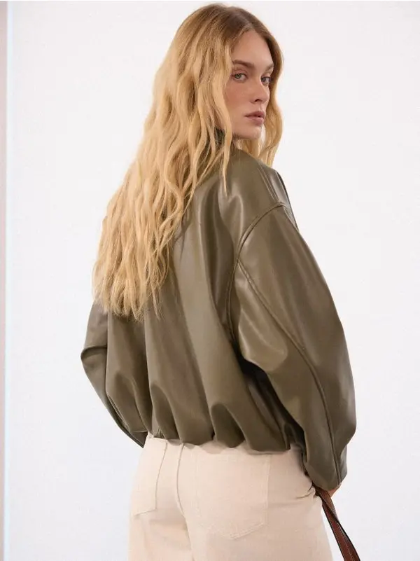 Mohito Mohito - Яке байкър - маслинено зелено