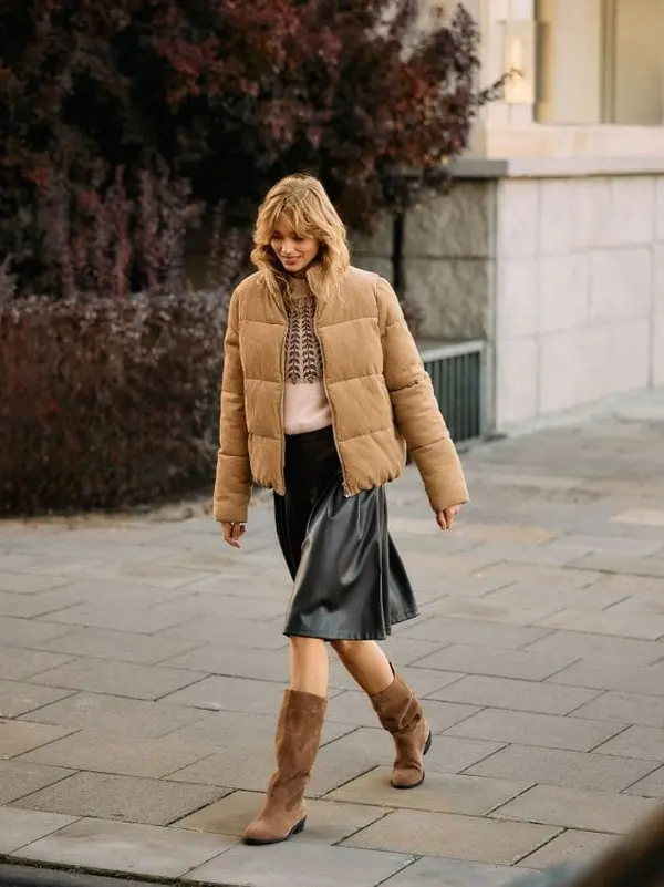 Mohito Mohito - Яке от рипсено кадифе - бежово