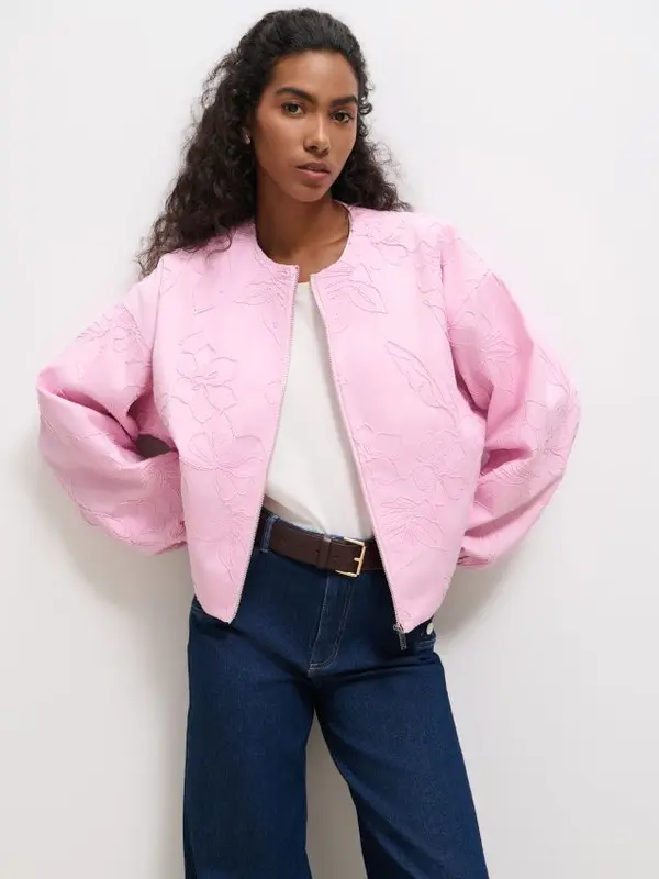 Mohito Mohito - Яке с бродерия - розово