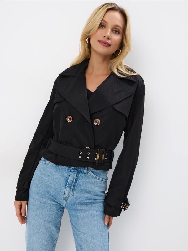 Mohito Mohito - Яке с колан - черен