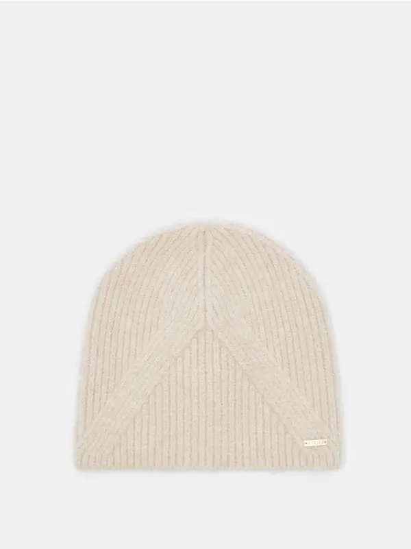 Mohito Mohito - Жарсена шапка beanie - кремaво