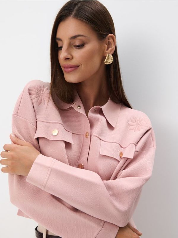 Mohito Mohito - Жилетка - пастелно розово