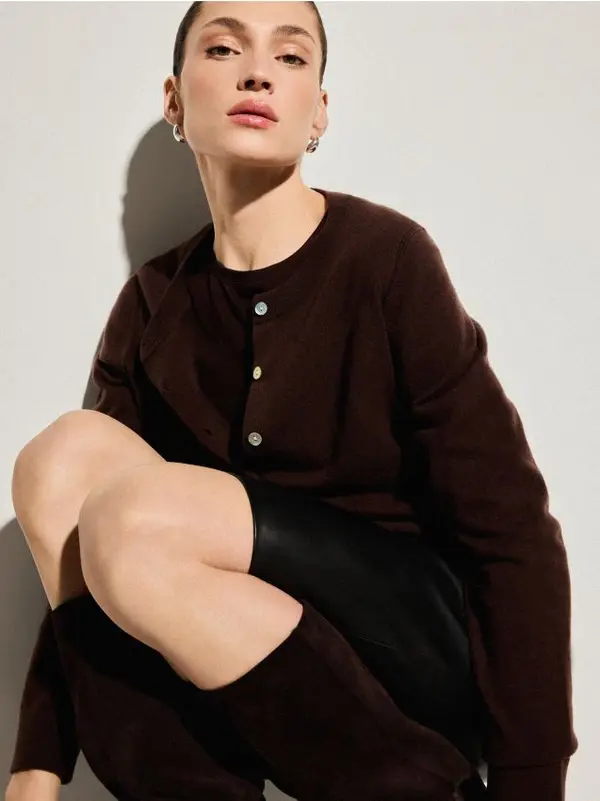 Mohito Mohito - Жилетка - тъмно кафяво