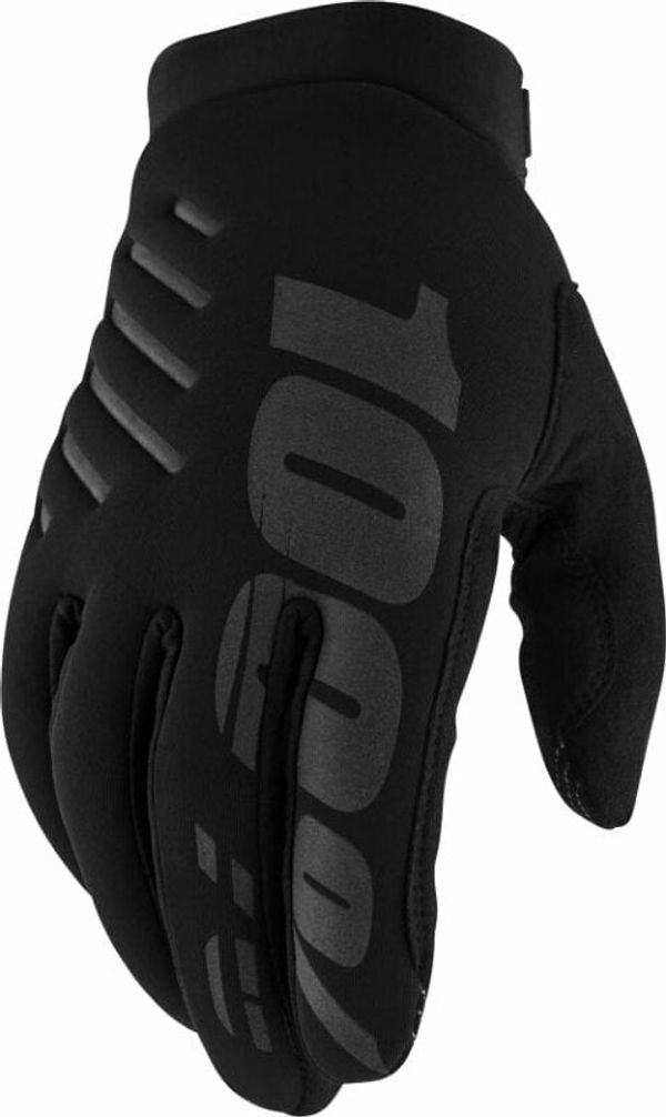 100% 100% Brisker Gloves Black XL Велосипед-Ръкавици
