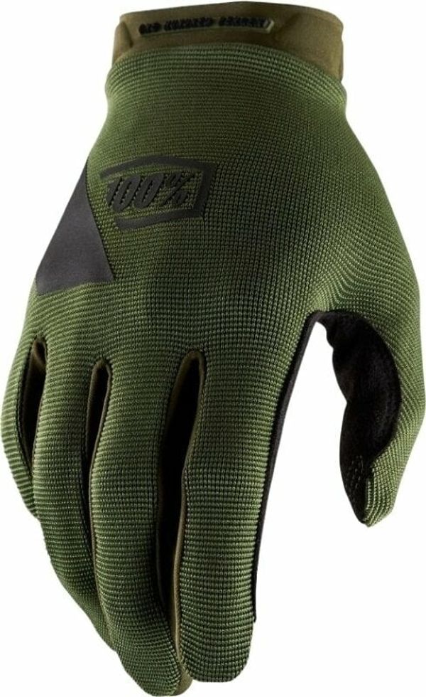 100% 100% Ridecamp Gloves Army Green/Black 2XL Велосипед-Ръкавици