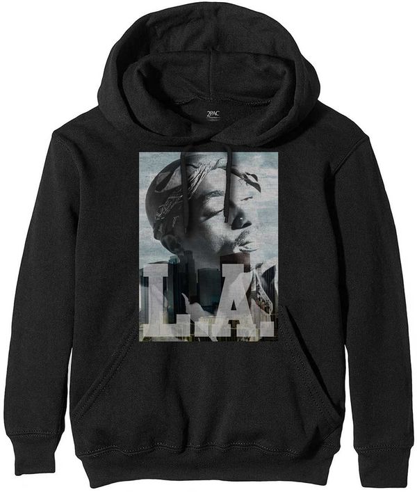2Pac 2Pac Дреха с качулка LA Skyline Black M
