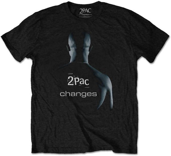 2Pac 2Pac Риза Changes Unisex Black 2XL