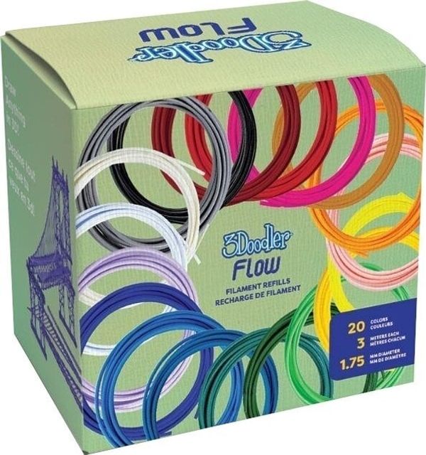 3Doodler 3Doodler FLOW Box Premium Пълнител за 3D химикал 20