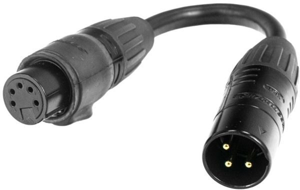 Accu Cable Accu Cable 3-pin M to 5-pin FM IP65 Кабел DMX осветление