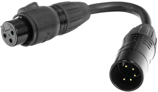 Accu Cable Accu Cable 5-pin M to 3-pin FM IP65 Кабел DMX осветление