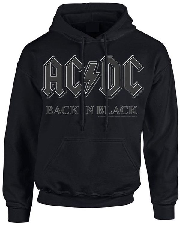 AC/DC AC/DC Дреха с качулка Back In Black Black M