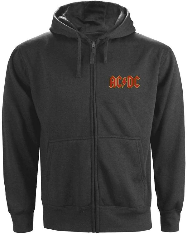 AC/DC AC/DC Дреха с качулка Logo Charcoal XL