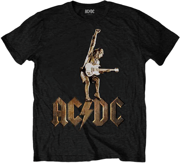 AC/DC AC/DC Риза Angus Statue Unisex Black 2XL