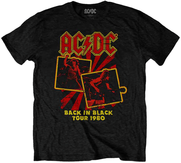 AC/DC AC/DC Риза Back in Black Tour 1980 Unisex Black M
