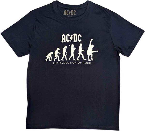 AC/DC AC/DC Риза Evolution of Rock Unisex Navy Blue L