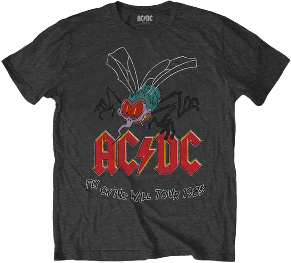 AC/DC AC/DC Риза Fly on the Wall Unisex Charcoal Grey XL