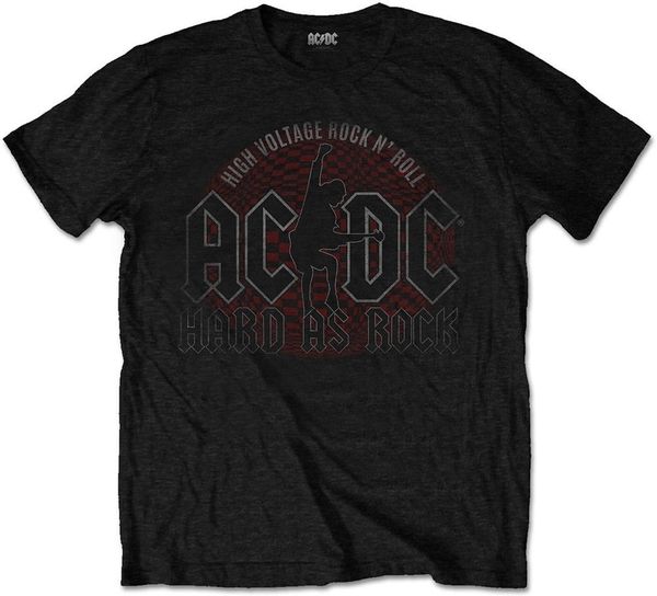 AC/DC AC/DC Риза Unisex Hard As Rock Black 2XL