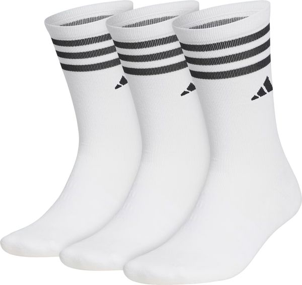 Adidas Adidas Crew Golf Socks 3-Pairs Чорапи White 48-51