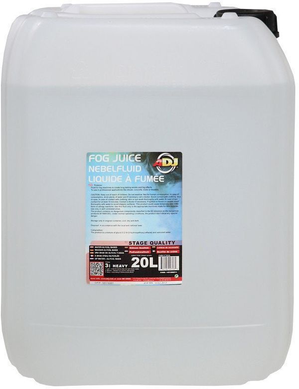 ADJ ADJ Fog juice 3 heavy - 20 Liter Течност за мъгла