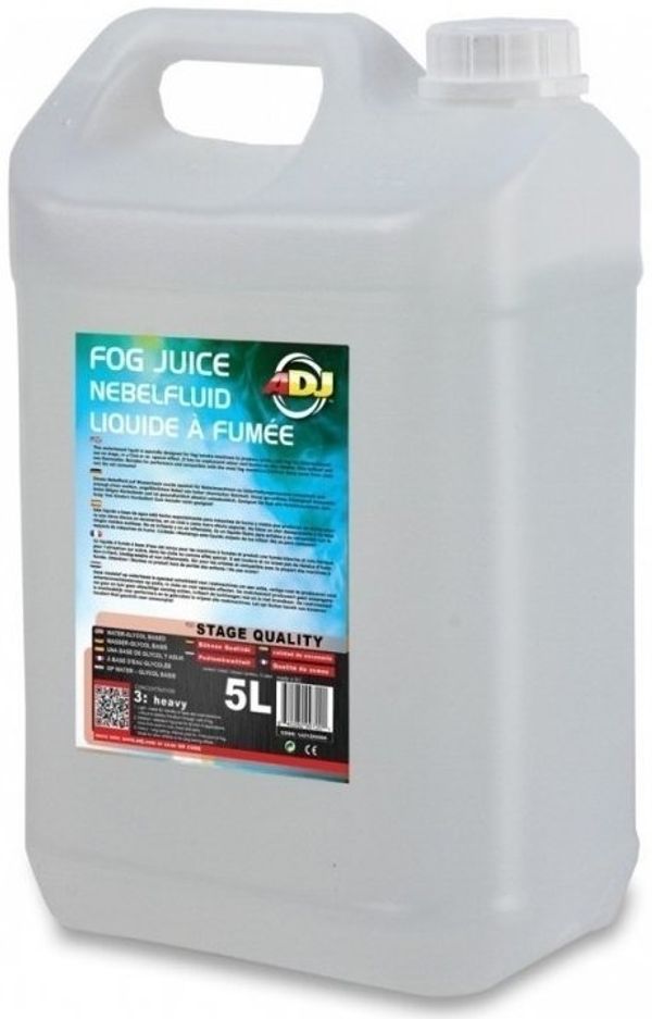 ADJ ADJ Fog juice 3 heavy 5L Течност за мъгла