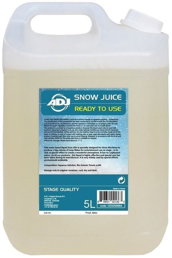 ADJ ADJ Snow 5L Течности за машини за сняг