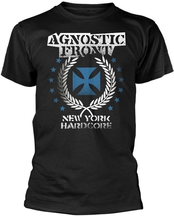 Agnostic Front Agnostic Front Риза Blue Iron Cross Black XL