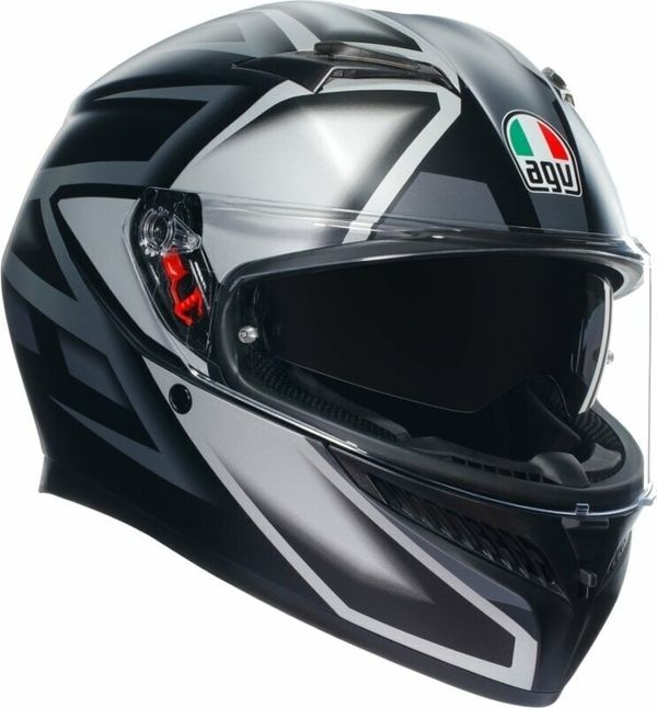 AGV AGV K3 Compound Matt Black/Grey XL Каска