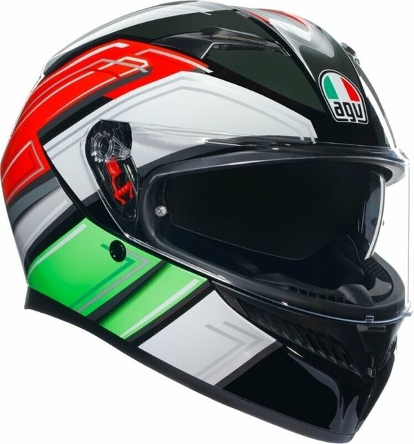 AGV AGV K3 Wing Black/Italy L Каска