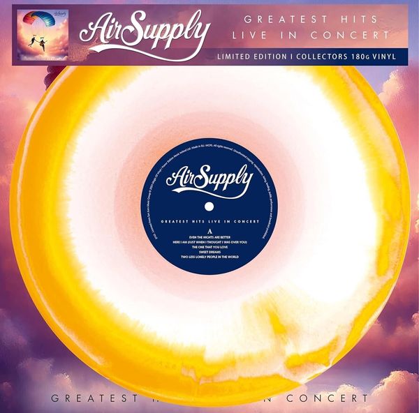 Air Supply Air Supply - Greatest hits (Swirl Coloured) (Limited Edition) (180 g) (LP)