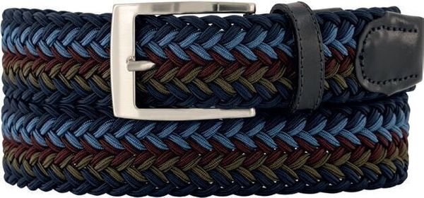 Alberto Alberto Multicolor Braided Black 100 cm Колан