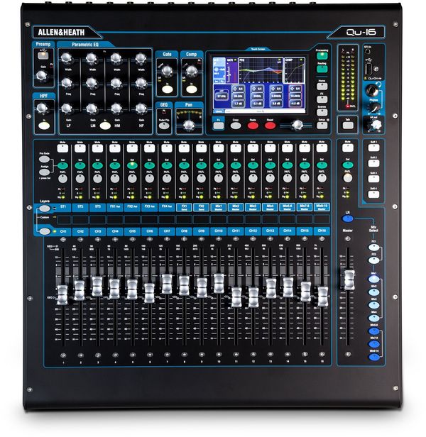 Allen & Heath Allen & Heath QU-16 CHROME Дигитален аудио миксер