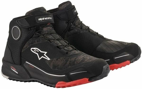 Alpinestars Alpinestars CR-X Drystar Riding Shoes Black/Camo/Red 40 Ботуши