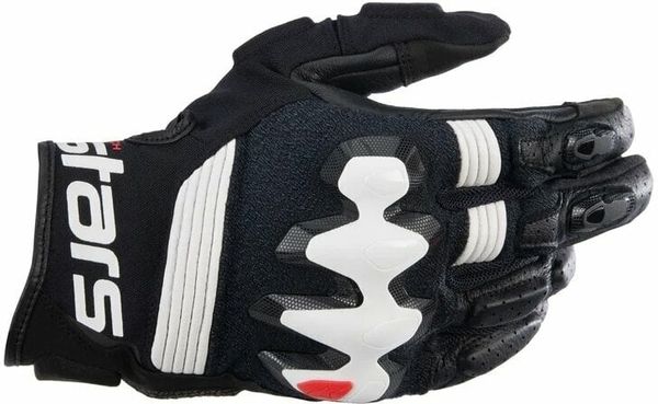 Alpinestars Alpinestars Halo Leather Gloves Black/White XL Ръкавици