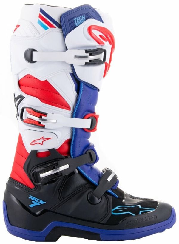 Alpinestars Alpinestars Tech 7 Boots Black/Dark Blue/Red/White 47 Ботуши