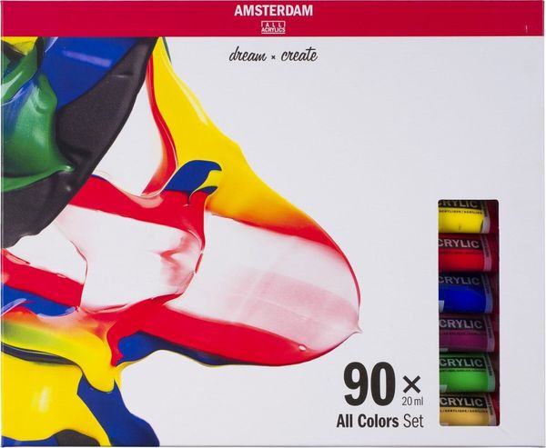 Amsterdam Amsterdam General Selection Комплект акрилни бои 90 x 20 ml