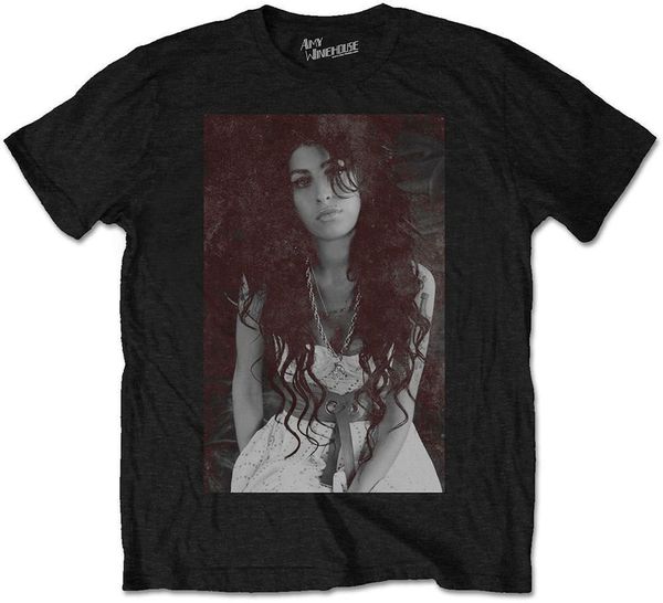 Amy Winehouse Amy Winehouse Риза Back to Black Chalk Board Unisex Black 2XL