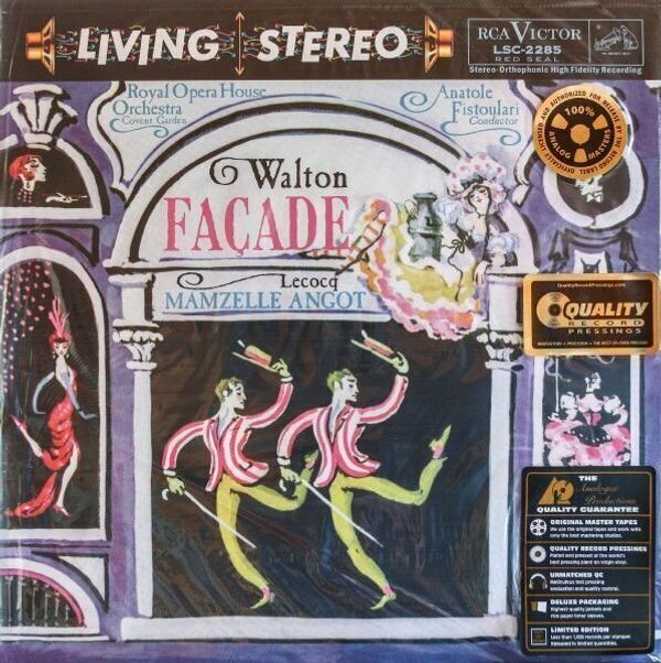 Anatole Fistoulari Anatole Fistoulari - Walton: Facade/ Lecocq: Mamzelle Angot (200g) (LP)