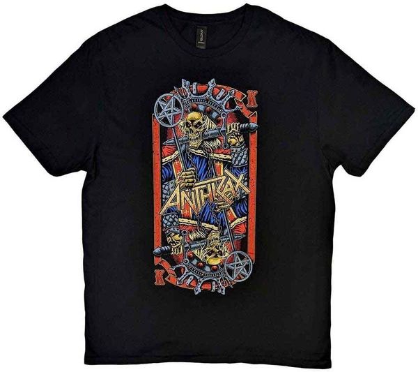 Anthrax Anthrax Риза Evil King Unisex Black L