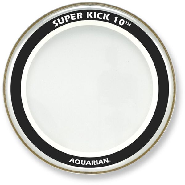 Aquarian Aquarian SK10-20 Super Kick 10  Clear 20" Kожа за барабан