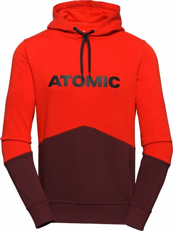 Atomic Atomic RS Hoodie Red/Maroon S Дреха с качулка