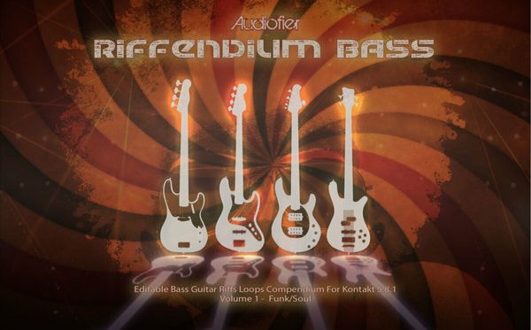 Audiofier Audiofier Riffendium Bass Vol. 1 (Дигитален продукт)