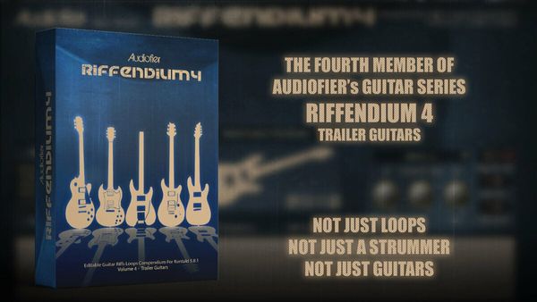 Audiofier Audiofier Riffendium Vol. 4 (Дигитален продукт)